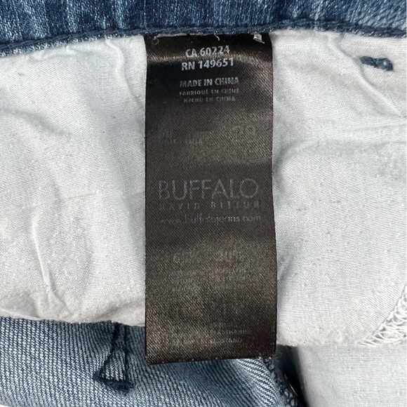 Buffalo David Bitton Hope Mid Rise Cropped Stretch Jeans Size 28 Women's - Picture 6 of 7